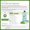 imagePure Castile Soap  No Palm Oil GMOFree  Gentle Liquid Soap For Sensitive Skin ampamp Baby Wash  All Natural Vegan Formula with Organic Carrier Oils 8 Fl Oz An UnscentedPeppermint