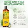 imagePure Cold Pressed Castor Oil  Big 32 fl oz Bottle  Unrefined ampamp Hexane Free  100 Pure Castor Oil for Hair Growth Thicker Eyelashes ampamp Eyebrows Dry Skin Healing Hair Care Joint and Muscle PainRosemary