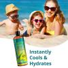 imageSeven Minerals NEW Cooling After Sun Gel with Aloe Vera  For Skin ampamp Face with Instant Sunburn Relief Unlike Regular Aftersun Lotion With Cucumber ampamp Vitamin E 12 Fl Oz
