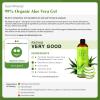 imageSeven Minerals Organic Aloe Vera Gel from freshly cut 100 Pure Aloe  Big 12oz  HighestQuality Texas grown Vegan Unscented  For Face Skin Hair Sunburn relief200 Fl Oz Pack of 1