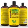 imageSeven Minerals Organic Vegetable Glycerin  Big 32 fl oz Bottle  No Palm Oil Made with Organic Coconut Oil  Therapeutical Grade Glycerine for DIYs  Hair Nails ampamp Skin Moisturizer  NonGmo