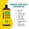 imageSeven Minerals Organic Vegetable Glycerin  Big 32 fl oz Bottle  No Palm Oil Made with Organic Coconut Oil  Therapeutical Grade Glycerine for DIYs  Hair Nails ampamp Skin Moisturizer  NonGmo