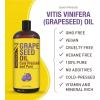 imageSeven Minerals Pure Cold Pressed Grapeseed Oil  Big 32 fl oz Bottle  NonGMO Hexane Free Natural ampamp Lightweight Grape Seed Oil for All Skin Types ampamp Hair Perfect for Massage Therapy ampamp Aromatherapy