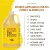 imageSeven Minerals Pure Cold Pressed Sweet Almond Oil  Big 32 fl oz Bottle  Unrefined ampamp100 Natural  For Skin ampamp Hair with No Added Ingredients  Perfect Carrier Oil for Essential Oils128 Fl Oz Pack of 1