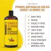 imageSeven Minerals Pure Cold Pressed Sweet Almond Oil  Big 32 fl oz Bottle  Unrefined ampamp100 Natural  For Skin ampamp Hair with No Added Ingredients  Perfect Carrier Oil for Essential Oils32 Fl Oz Pack of 1