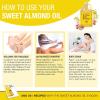 imageSeven Minerals Pure Cold Pressed Sweet Almond Oil  Big 32 fl oz Bottle  Unrefined ampamp100 Natural  For Skin ampamp Hair with No Added Ingredients  Perfect Carrier Oil for Essential Oils128 Fl Oz Pack of 1