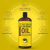 imageSeven Minerals Pure Fractionated Coconut Oil  Big 32 fl oz Bottle  NonGMO 100 Natural Lightweight Massage Oil for Massage Therapy on Skin Hair More  Perfect Carrier Oil for Essential Oils32 Fl Oz Pack of 1