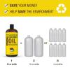 imageSeven Minerals Pure Fractionated Coconut Oil  Big 32 fl oz Bottle  NonGMO 100 Natural Lightweight Massage Oil for Massage Therapy on Skin Hair More  Perfect Carrier Oil for Essential Oils32 Fl Oz Pack of 1