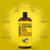 imageSeven Minerals Pure Jamaican Black Castor Oil  Big 32 fl oz Bottle  Unrefined ampamp Hexane Free  for Hair Growth Thicker Eyelashes ampamp Eyebrows Dry Skin Healing Hair Care