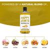 imageVegan Happy Joints Massage Oil for Massage Therapy  Big 16oz Bottle  Ideal for Professional or atHome Body Massage Soothing Natural Blend of Almond Jojoba Ginger Turmeric Orange ampamp Vitamin EHappy Joints