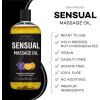 imageSeven Minerals Sensual Massage Oil for Massage Therapy ampamp Couples Massage  Big 16oz Bottle