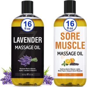 imageLavender Massage Oil ampamp Sore Muscle Massage Oil